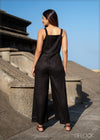 Wide Leg Linen Jumpsuit - 170323
