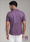 Printed Normal Collar Short Sleeve Shirt - 090423 - 02
