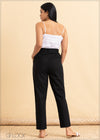 Tapered Linen Pant - 2105