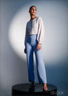 High Waist Straight Leg Pant - 250323