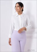 High Waist Flare Pant - 240223