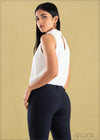 Sleeveless Cut Out Detail Top - 0206
