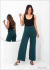 High Waisted Pant With Belt - 261222