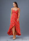 High Low Detailed Maxi Dress - 100223