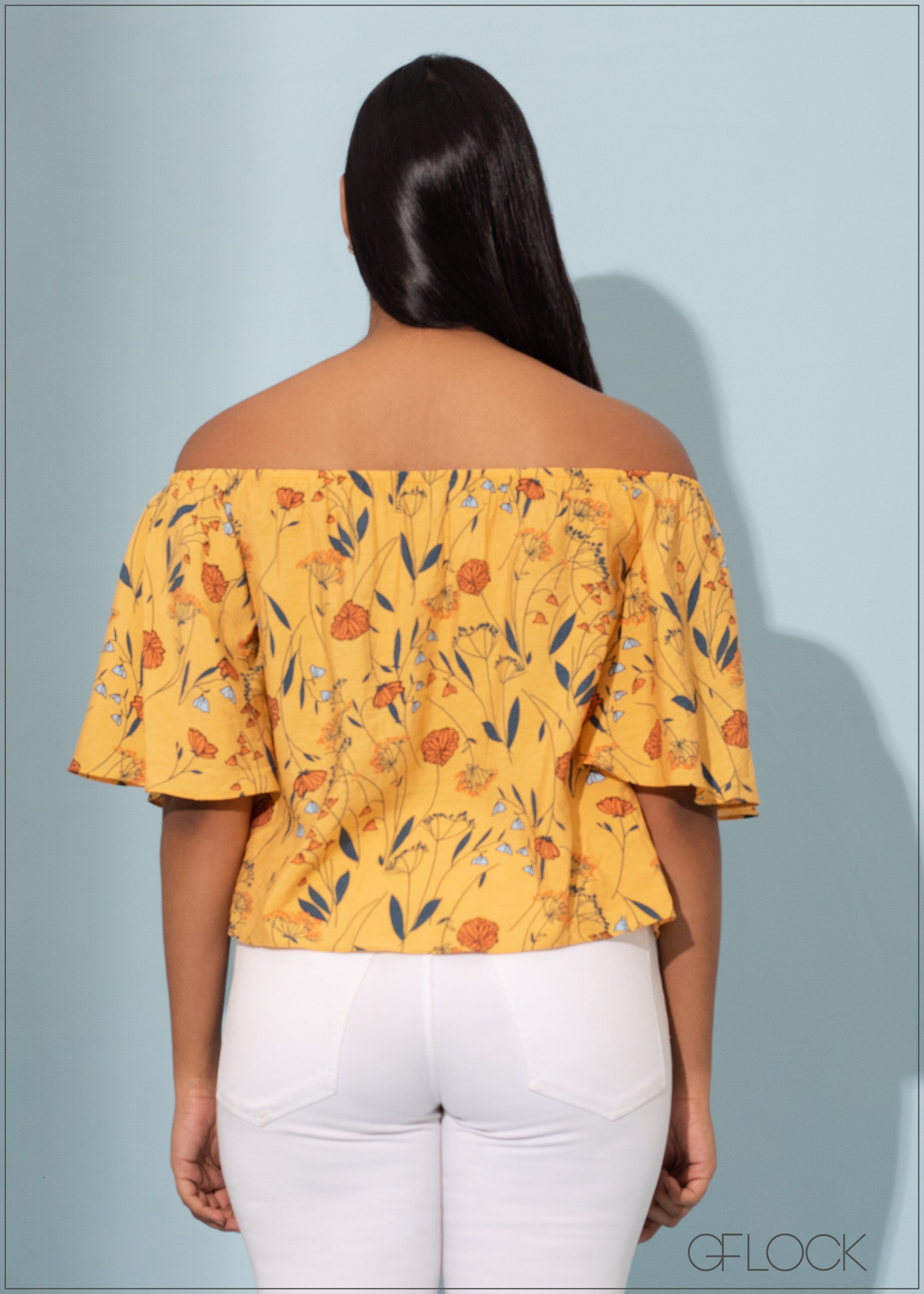 Floral Off Shoulder Top - 041122