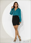 Basic Satin Shirt - 260922