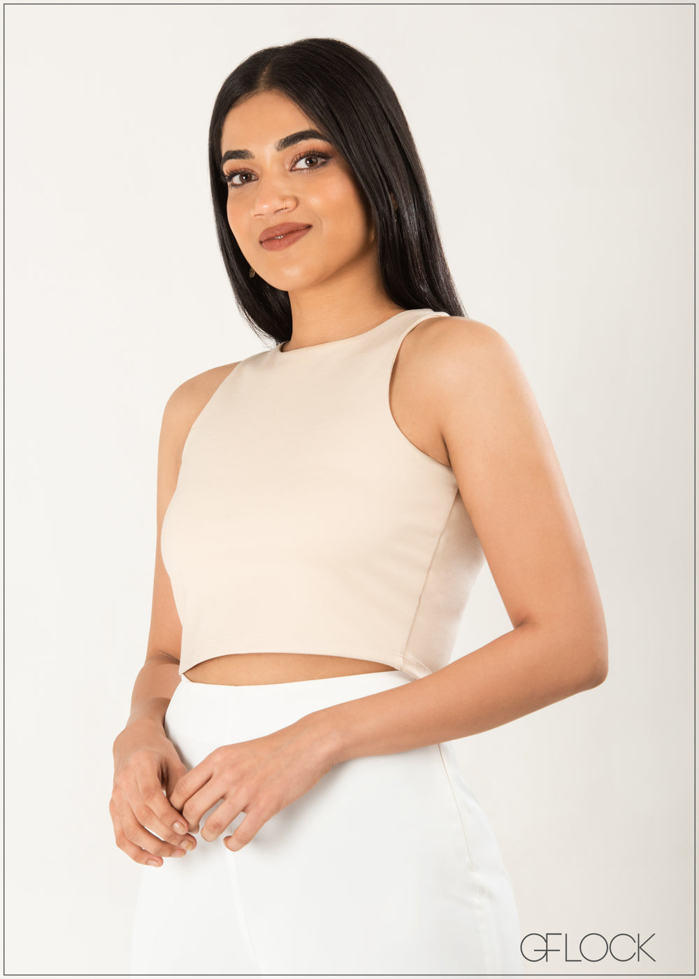 Sleeveless Ponte Top - 211022