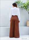 Pleat Detail Pant - 070423