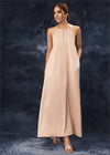 Open Back Maxi Dress - EWC1221