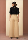 High Waisted Pleated Pant - 060323