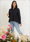 Ruffle Hem Detail Shirt - 1807