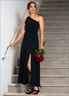 One Shoulder Maxi Dress - EWC1221