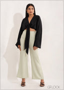 Long Sleeve Multiway Wrap Top - 181122