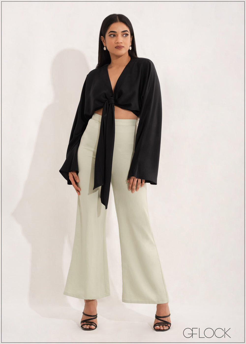 Long Sleeve Multiway Wrap Top - 181122