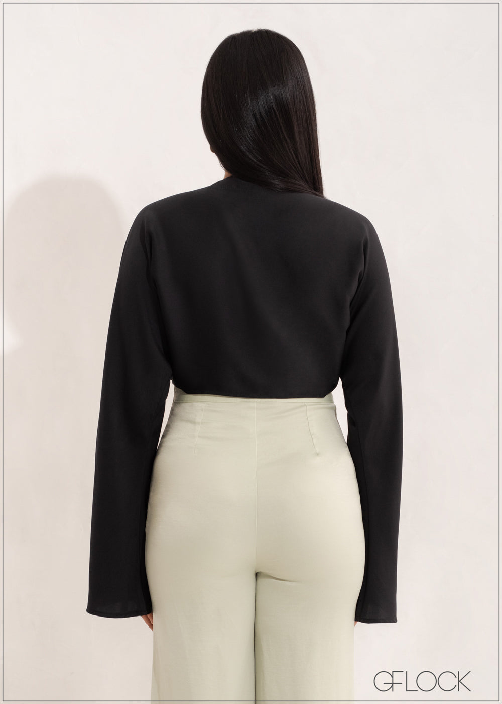 Long Sleeve Multiway Wrap Top - 181122