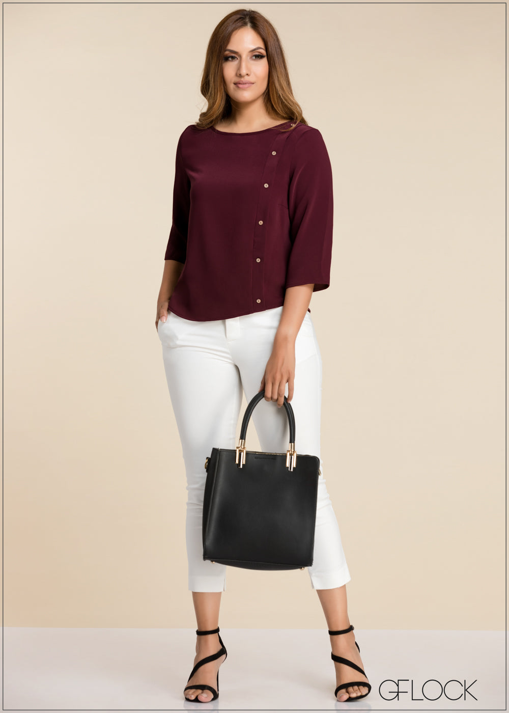 Flocking Buttons Side Button Detailed Top – GFLOCK.LK
