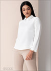 Front Seam Detail Top - 2506