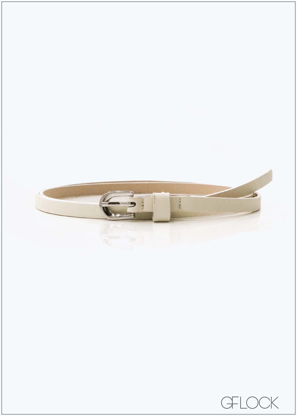 Belt With Alloy Buckle - 1004