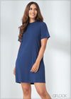 Basic T-Shirt Dress - 170922
