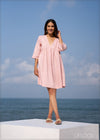 Linen Smock Dress - 080423