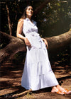 Tiered Collared Maxi Dress - 261122