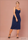 Sleeveless Midi Dress - 071222