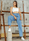 Wide Leg Light Blue Jean  - LJ1121