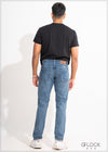 Light Wash Regular Fit Jean - 161222M