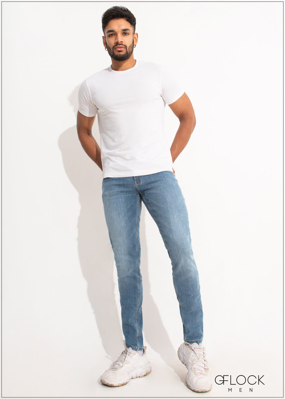 Light Blue Slim Fit Jean 161222M1