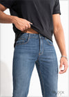 Mid Blue Slim Fit Jean - 161222M