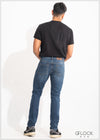 Dark Blue Regular Fit Jean - 161222M